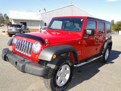 2010 jeep wrangler unlimited 4x4 rebuilt salvage title rebuildable light damage