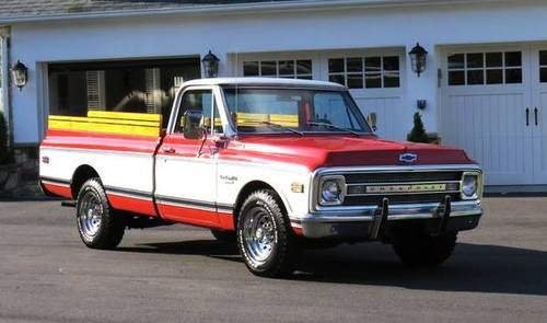 1969 chevrolet c20 custom camper pickup truck  396 !!