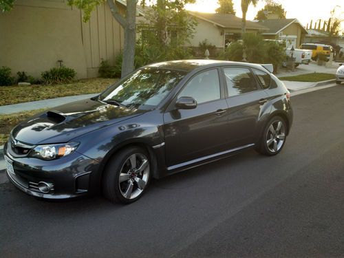 2008 charcoal subaru impreza wrx sti wagon 4-door 2.5l