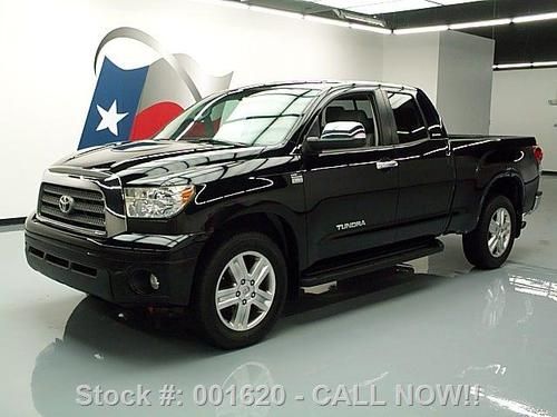 2007 toyota tundra ltd double cab nav rear cam 20's 37k texas direct auto