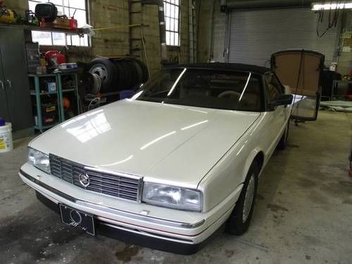 1988 cadillac allante base convertible 2-door 4.1l