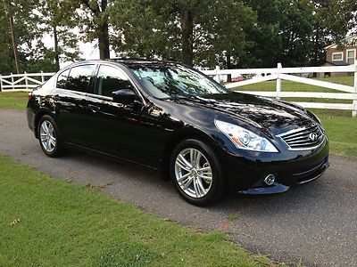 2013 g37 journey premium 6k, black/black leather, rebuilt, repairable %100 ready