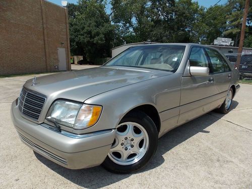 1998 mercedes benz s320v s320 lwb long loaded snrf lthr 6cd bose free shipping!