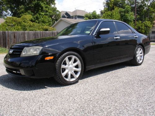 M45 rare limited production 4.5l v8 xenons sunroof black on black highway miles