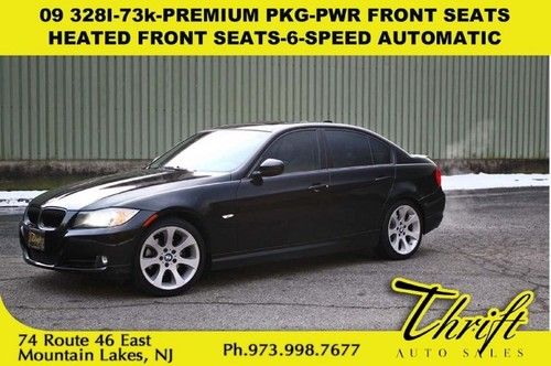 09 328i-73k-premium pkg-pwr front seats-heated front seats-6-speed automatic