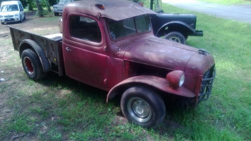 1947 dodge powerwagon ratrod truck rat rod s10 frame buick engine