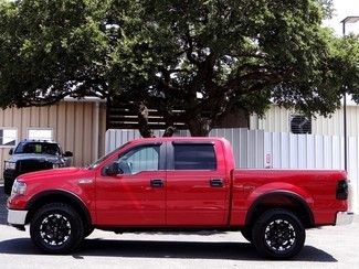 2008 red xlt 4.6l v8 4x4 two tone leather cruise power options mb wheels
