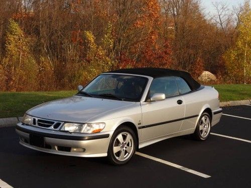 2003 saab 9-3 se turbo convertible auto silver beautiful l@@k nr!!!