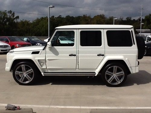 2011 mercedes-benz g55 amg brabus 5.5l supercharged