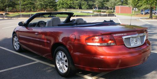 2002 CHRYSLER SEBRING GTC CONVERTIBLE GREAT ENGINE & TRANNY COLD AIR NO RESERVE!, image 4