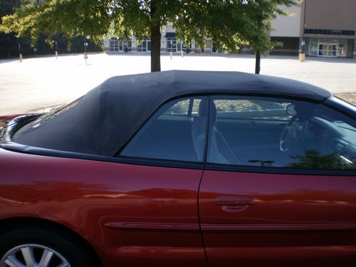 2002 CHRYSLER SEBRING GTC CONVERTIBLE GREAT ENGINE & TRANNY COLD AIR NO RESERVE!, image 17