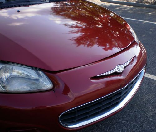 2002 CHRYSLER SEBRING GTC CONVERTIBLE GREAT ENGINE & TRANNY COLD AIR NO RESERVE!, image 22