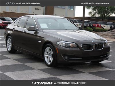 Bmw 528- certified-clean car fax-navigation- cold weather package-24000 miles