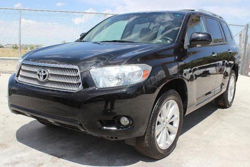 2009 oyota highlander hybrid limited 4wd damaged salvage loaded economical l@@k!