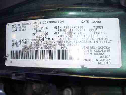 2001 toyota 4 runner, image 9