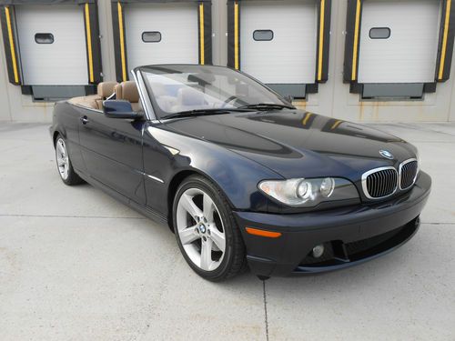 2004 bmw e46 325icic convertible sport package car! great shape, runs great!