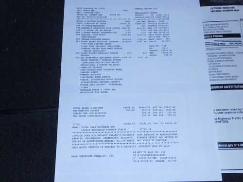 2011 Chevrolet Corvette Grand Sport Coupe 2-Door 6.2L, image 14