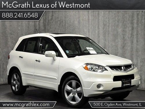 2007 rdx navigation tech package awd sunroof loaded