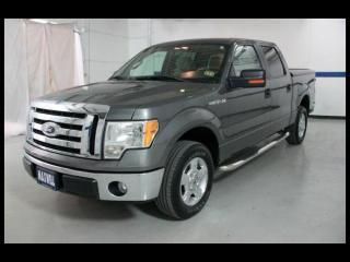 10 ford f-150 crew cab xlt, bed cover, tow package, running boards, we finance!