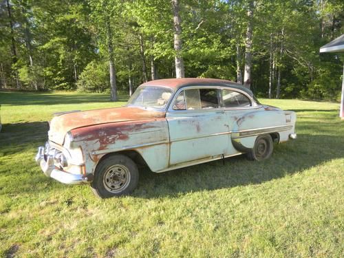 1953 chevrolet two door belair post