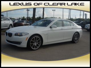 2011 bmw 5 series 4dr sdn 528i rwd clean car fax 20 inch wheels.