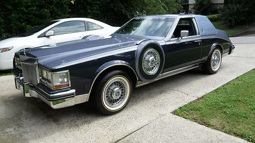 1984 cadillac seville elegante opera coupe 2-door 4.1l