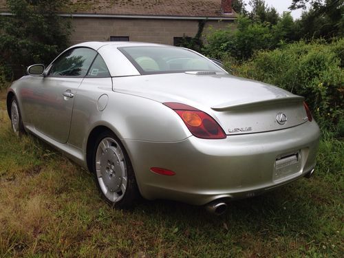 2004 lexus sc 430, convertible, rebuildable, repairable, no reserve