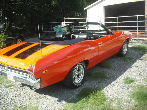 1969 chevelle conv. ss396 clone