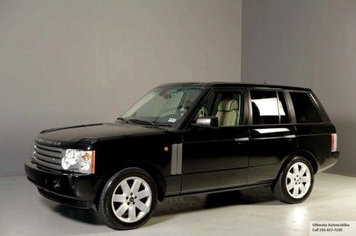 2005 land rover range rover hse nav 4x4 heatseats leather sunroof pdc xenons