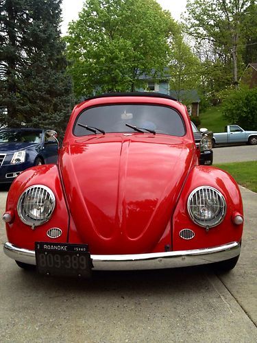 1956 classic volkswagen beetle