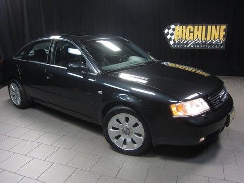 2000 audi a6 2.8l quattro, 200hp v6, upgraded audi wheels, ** only 65k miles **