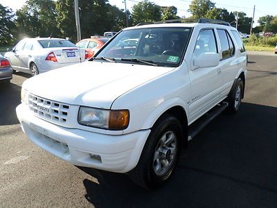 No reserve 1999 isuzu rodeo 4x4 solid truck