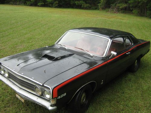 1969 fairlane 428 cobrajet ram air. formal roof. 33k miles. 2 owners. low price!