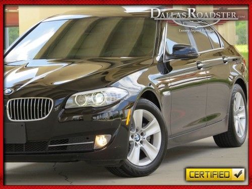 2012 bmw 528i 5 series navigation push button start back up camera