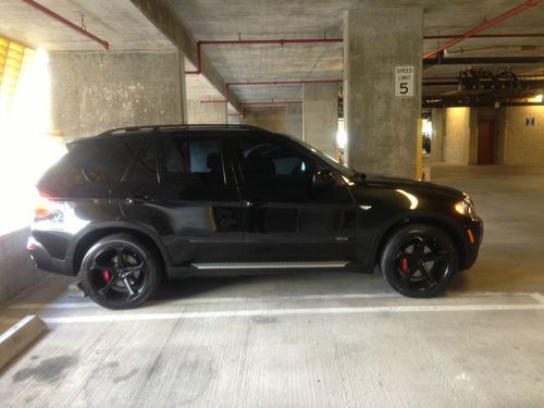 2008 7 passenger bmw x5 with sport package and black 20" giovanni wheels