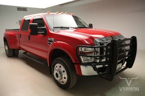 2008 drw lariat crew 4x4 navigation sunroof leather heated we finance 70k miles