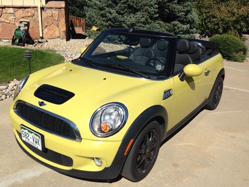 2009 mini cooper s conv't