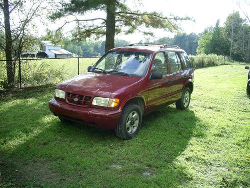 2000 kia sportage base sport utility 4-door 2.0l 4x4 no reserve!