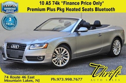 10 a5 74k *finance price only* premium plus pkg heated seats bluetooth