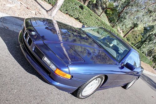 1991 bmw 850i 6 speed manual , excellent condition , very rare / like 840ci