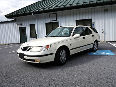 2002 saab 02 95 9-5 wagon linear non smoker no reserve