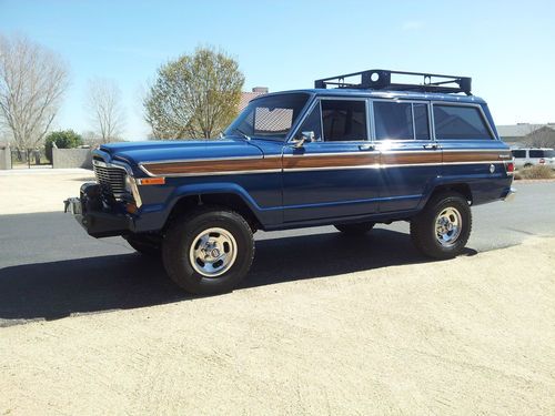 1979 jeep wagoneer 102k original mile. amazing, restored, cj, willys, rare