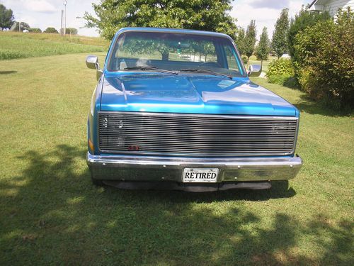 86 chevy shortbox custom ls engine, image 10