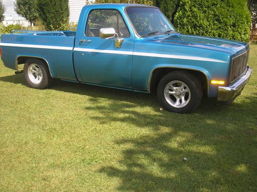 86 chevy shortbox custom ls engine, image 11