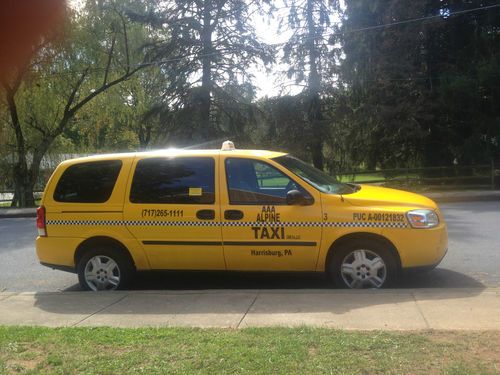 2007 chevrolet chevy uplander van 7 passenger taxi