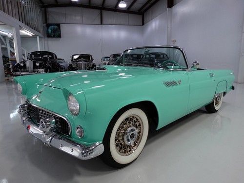 1955 ford thunderbird convertible, long california history!