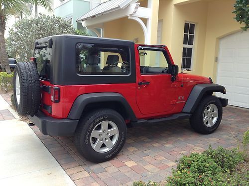 2008 jeep wrangler x 4x4 hard top automatic