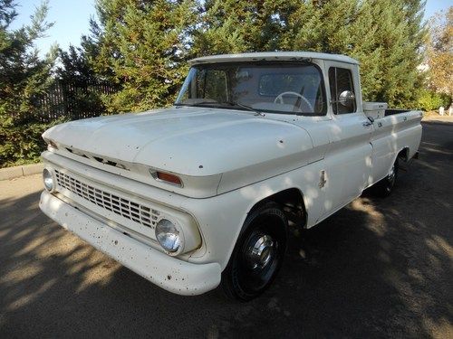 1963 chevy c10 1/2 long wheelbase fleetside 6cyl clean title