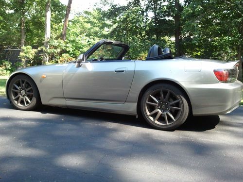 2001 honda s2000 convertible inline pro stroker 2.4l silverstone modified