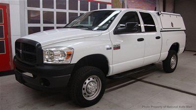 One owner in az - 2008 dodge ram 2500 st quad cab short bed 4x4 work cap hemi